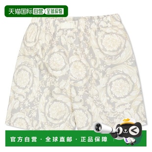 范思哲 童装 男童 泳裤 Barocco 香港直邮Versace