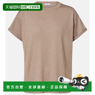 女士 香港直邮Brunello 古奇拉利 布内罗 羊绒真丝混纺 Cucinelli