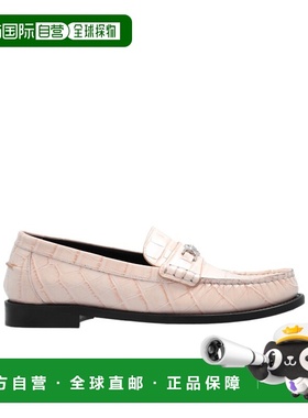 香港直邮Versace 范思哲 女士 乐福鞋 10121231A08910一脚蹬牛皮