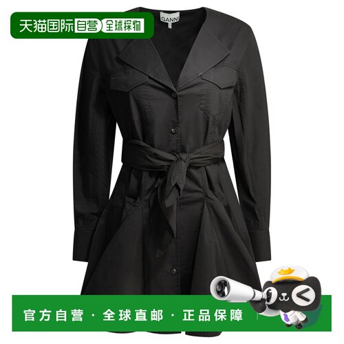 香港直邮GANNI 女士连衣裙 A1030479099 SS2026 【付后1h可退】