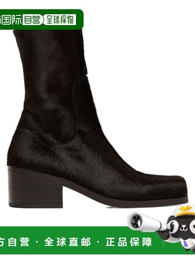 香港直邮Marsell 方头短筒靴 MW6665正品高档潮流 时尚百搭舒适