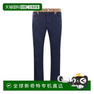 腰带环牛仔长裤 1h可退 男士 香港直邮Gucci 819255XDC8F 古驰