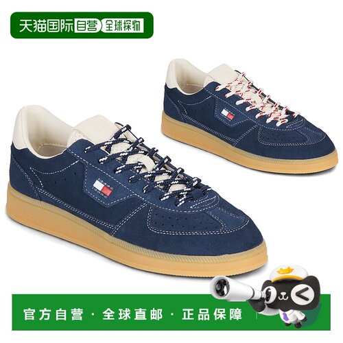 欧洲直邮Tommy Jeans  女鞋 低帮板鞋 冬天 海蓝色 MU THE GREENW