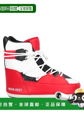 香港直邮moon boot 月亮靴 男士 脚踝靴 red红色 舒适时尚