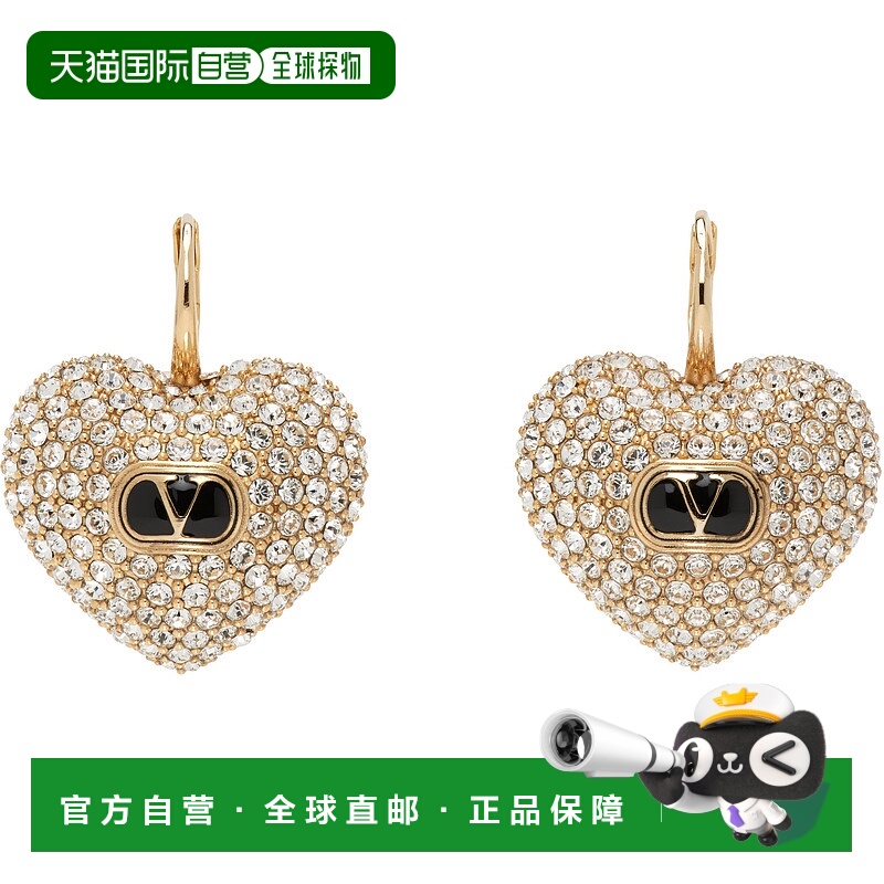 香港直邮valentino 华伦天奴 女士 Coeur Royal 耳坠 7W2J0AE4VTI