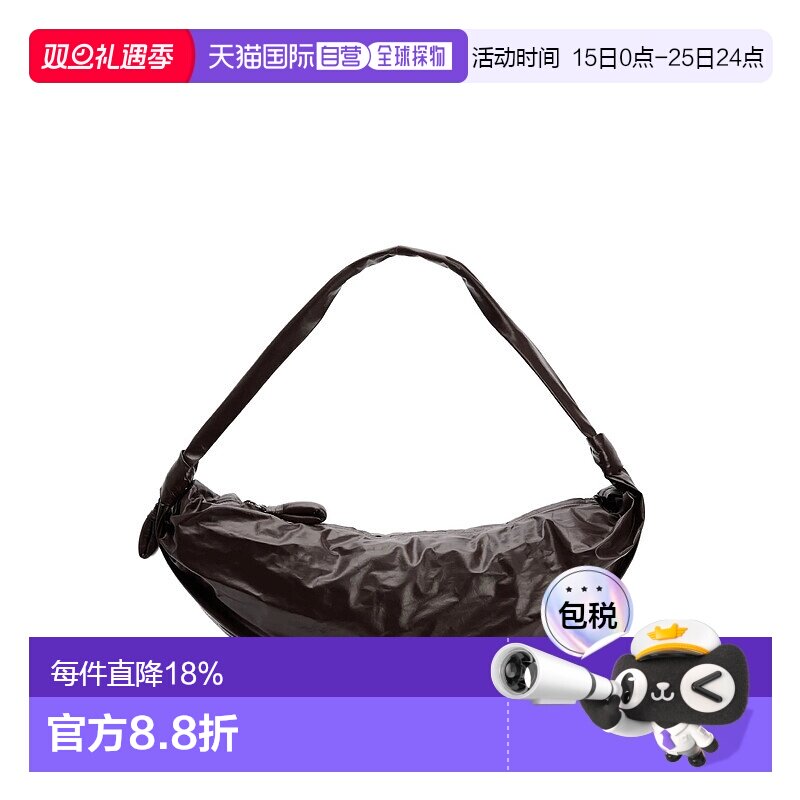 【自营】海外直邮LEMAIRE大号Croissant皮革牛角包男女款