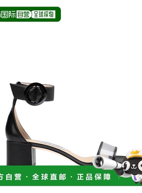 香港直邮Jimmy Choo 周仰杰 女士 凉鞋 black黑色 舒适时尚