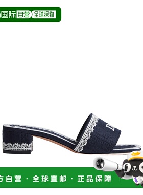 1h可退 香港直邮Dior 蕾丝高跟凉鞋 KCO530OCC女鞋