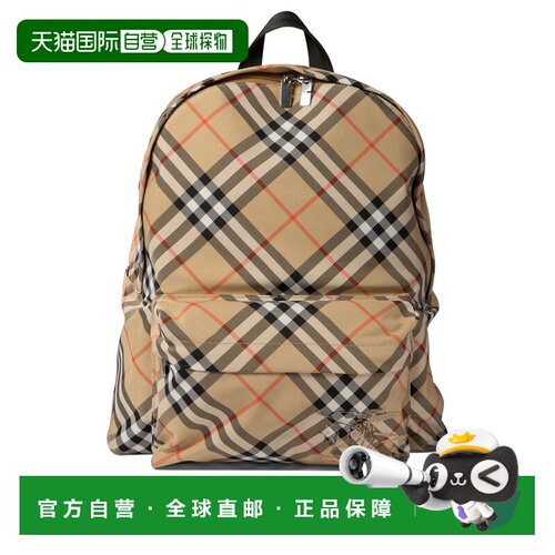 1h可退 香港直邮BURBERRY 男士双肩包 8091312 SS2026 浅棕色 Bac
