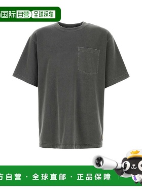 1h可退 香港直邮CARHARTT WIP 男士 S/S Torion 深灰棉质口袋T恤