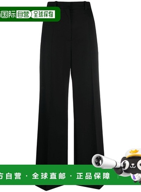 1h可退 香港直邮Lanvin 朗雯 女士 黑色裤子 RWTR0010571110女装