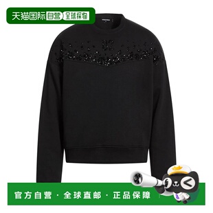 二次方 舒适时尚 男士 black黑色 卫衣 香港直邮Dsquared2