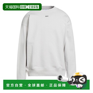 white 舒适时尚 男士 grey灰色 运动衫 香港直邮off