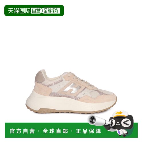 1h可退 香港直邮HOGAN 女士运动鞋 HXW6690FK70U4C0ZBG SS2025 粉