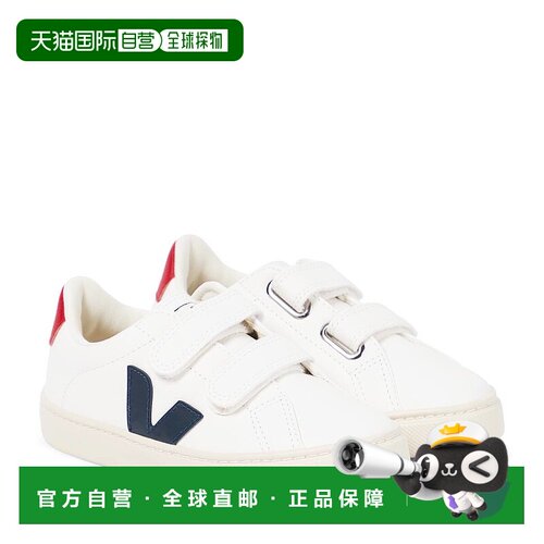 1h可退 香港直邮Veja 女童 Esplar 皮质运动鞋童鞋 white白色 舒