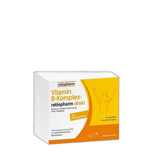 Ratiopharm维生素B族复合物片剂补充营养强健体魄40粒