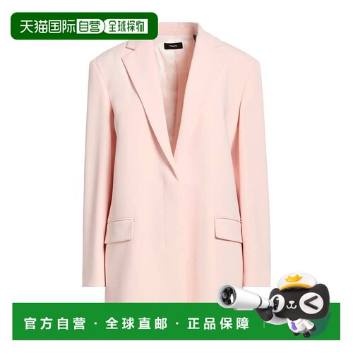 香港直邮THEORY 希尔瑞 女士 西装外套 pink粉色 舒适时尚