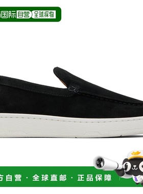 1h可退 香港直邮Lanvin 朗雯 男士 黑色 Cruiser Suede 运动鞋 FM