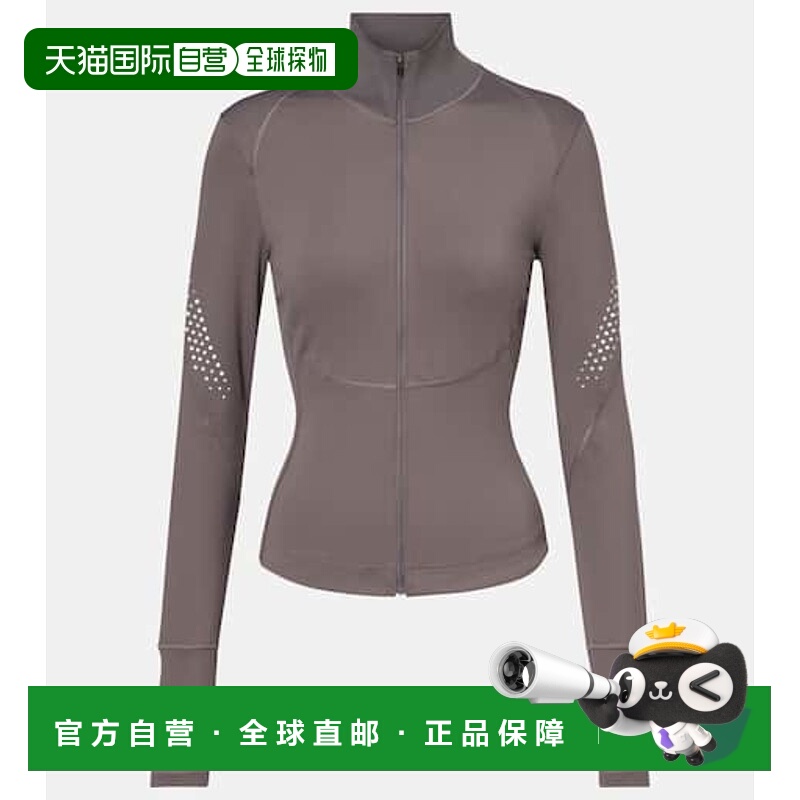 香港直邮adidas 阿迪达斯 女士 TruePace 夹克 grey灰色 舒适时尚