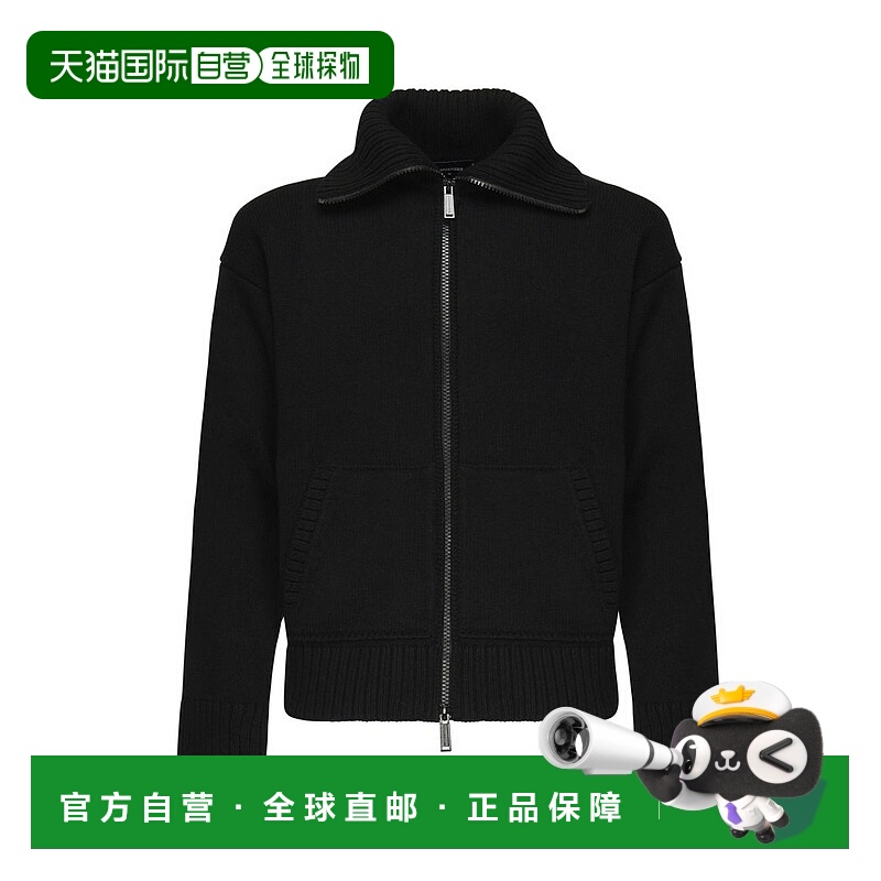 1h可退 香港直邮Dsquared2 二次方 男士 FAFTER D2 拉鍊開襟衫 S7