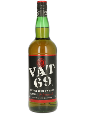 欧洲直邮Vat 69调配苏格兰威士忌进口 1L 40%