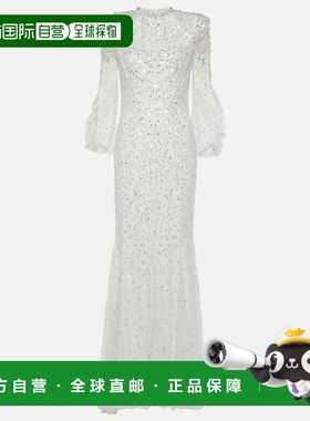 香港直邮Tom Ford 汤姆 福特 女士 Bridal Hedda 精饰礼服连衣裙