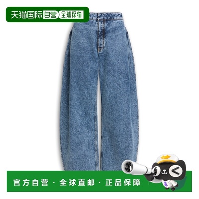 欧洲直邮alaia 女士 牛仔裤直筒裤