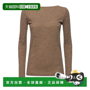 长袖 针织衫 船领T恤 YWS031上衣女装 78I 香港直邮Toteme