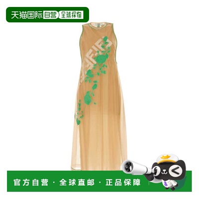 香港直邮FENDI 女士连衣裙 FDC602ANQ3F1KTM SS2023 花色