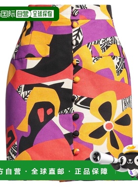 香港直邮Moschino 莫斯奇诺 女士 迷你半身裙 purple紫色 舒适时