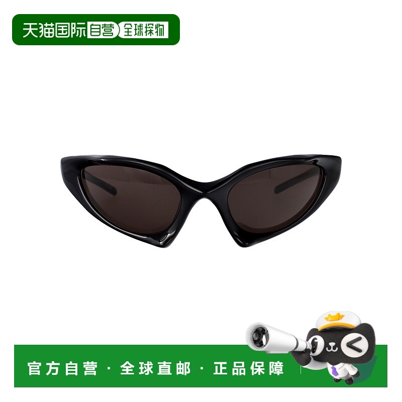 香港直邮Balenciaga 巴黎世家 男士 黑色 Runner Cat 太阳镜 BB03