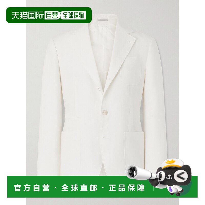 香港直邮Brunello Cucinelli 布内罗 古奇拉利 男士 亚麻西装外套