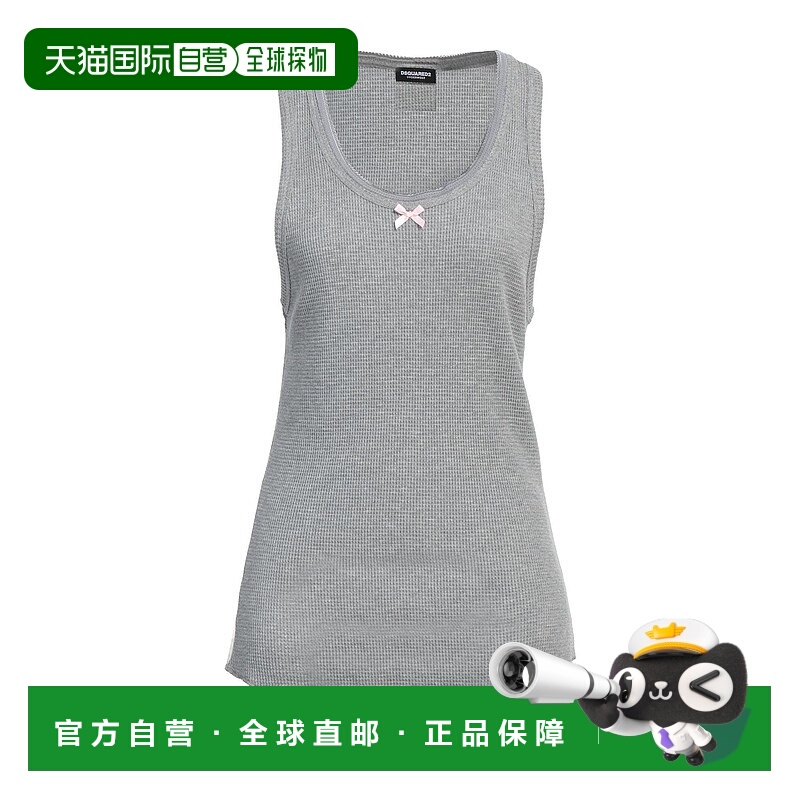 香港直邮Dsquared2 二次方 女士 汗衫 grey灰色 舒适时尚