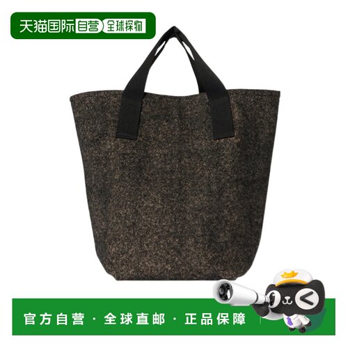The Row THE ROW 男士灰黑色棉丝托特包 W1947MW192SBS