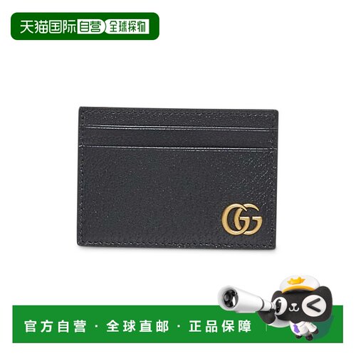 1h可退 香港直邮GUCCI 男士钱包 436022DJ20T1000 SS2026 黑色 GG