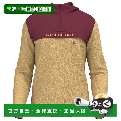 香港直邮LA SPORTIVA 男士抓绒衣 0056241SANDSTONE支付后1h可退