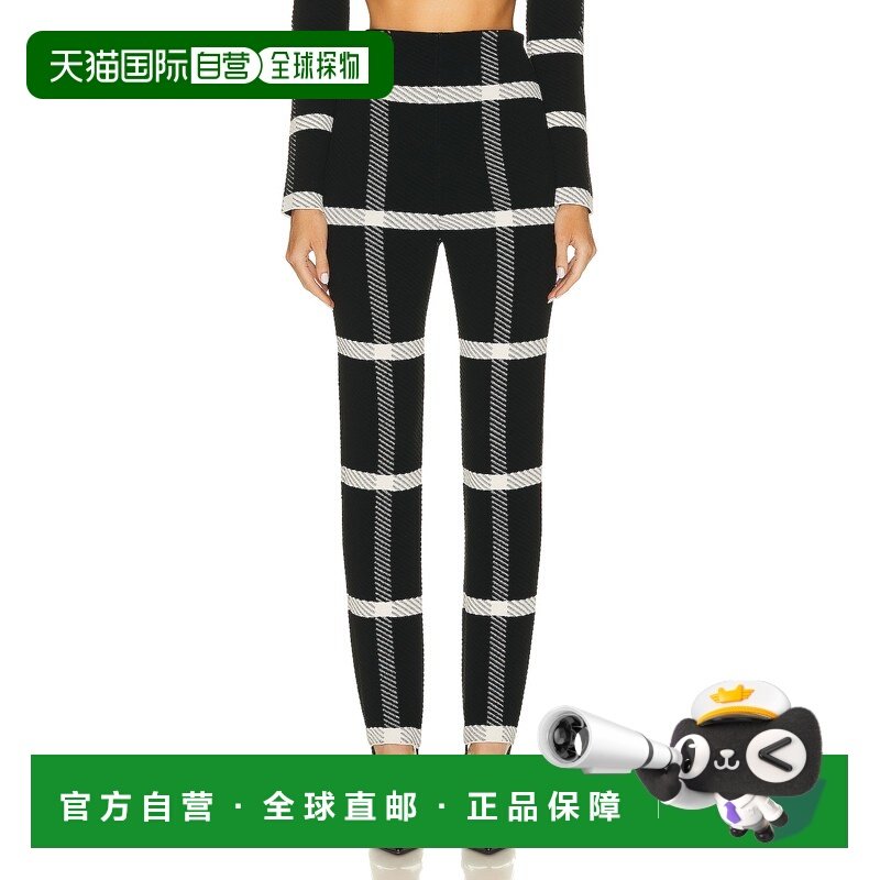 1h可退 香港直邮alaia 女士 格纹打底裤 AA9B10362M729 舒适时尚,女装/女士精品,休闲裤,淘宝优惠券,粉丝福利购,淘宝优惠卷