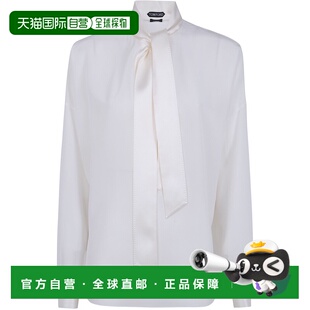 1h可退 香港直邮Tom Ford 汤姆 福特 女士 LAVALLIERE 真丝双绉长