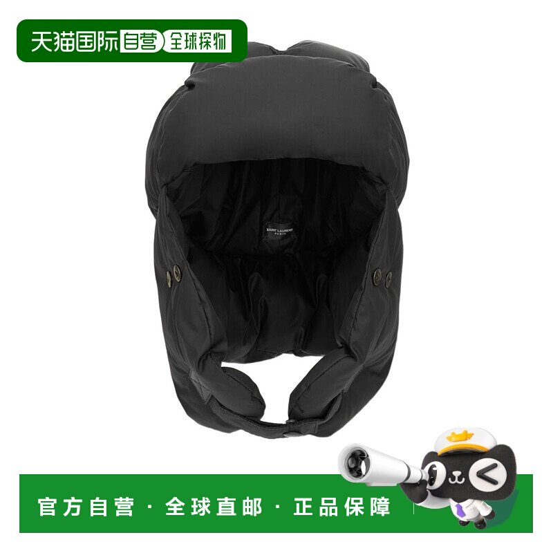 香港直邮Saint Laurent 羊毛羊绒捕兽帽 8454023YS87羽绒