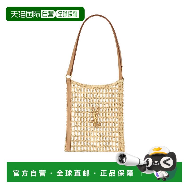 香港直邮Saint Laurent mini 拉菲草单肩包 840042GAAFT