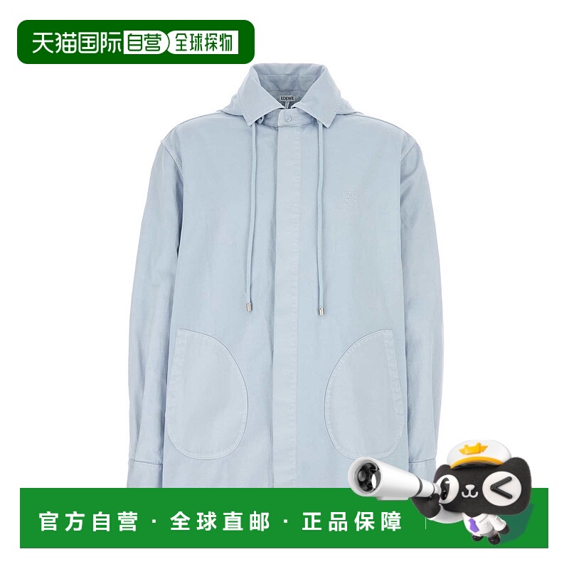 1h可退 欧洲直邮loewe 男士 帽衫运动夹克衫罗意威卫衣