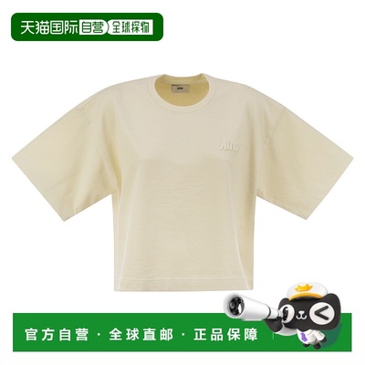 香港直邮AUTRY 女士 宽松款带LogoT恤 TSPW11OS beige米色 舒适时