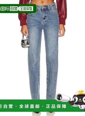 香港直邮Superdown 女士 Dylan 直筒牛仔裤 SDJ74S21