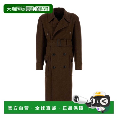 香港直邮Prada 双排扣大衣 UC543I171MSOOO西装