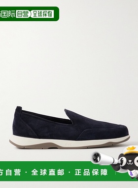 1h可退 香港直邮Berluti 伯尔鲁帝 男士 Echappe 绒面革直入式运