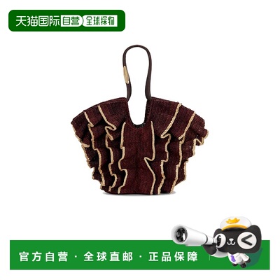 香港直邮ZIMMERMANN 女士 Goldentime 中号皱褶手提包 7263XS26A2