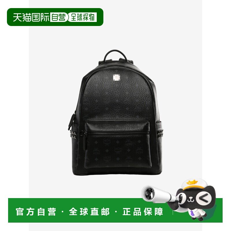 MCM Stark Vi双肩包中号黑色 MMKGSVE01 BLACK