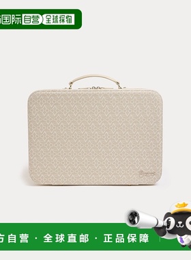 自营欧洲直邮Bonpoint小樱桃 Devote米色大号行李箱