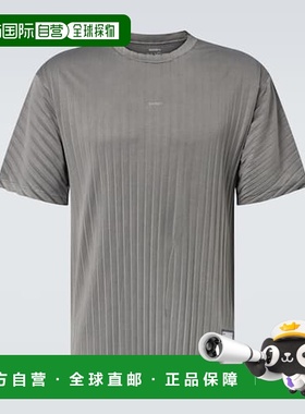 1h可退 香港直邮Satisfy 男士 AuraLite T恤 grey灰色 舒适时尚
