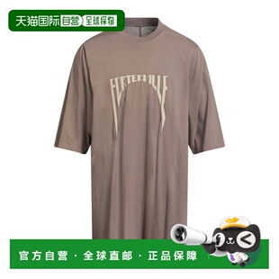 瑞克 欧文斯 男士 1h可退 brown棕色 owens T恤 舒 香港直邮rick